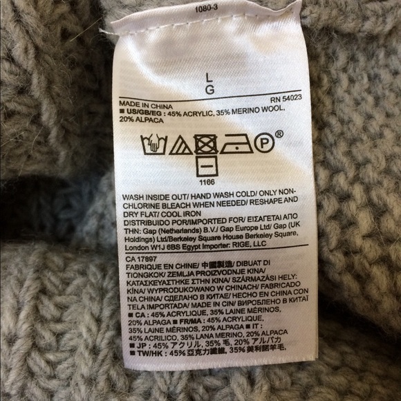 Banana Republic chunky sweater grey M - Picture 4 of 7